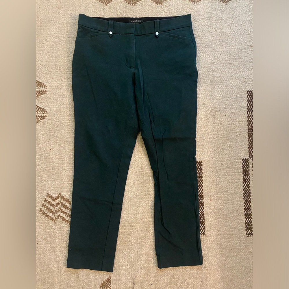 EUC 41 Hawthorn brand dark teal trousers size 10
